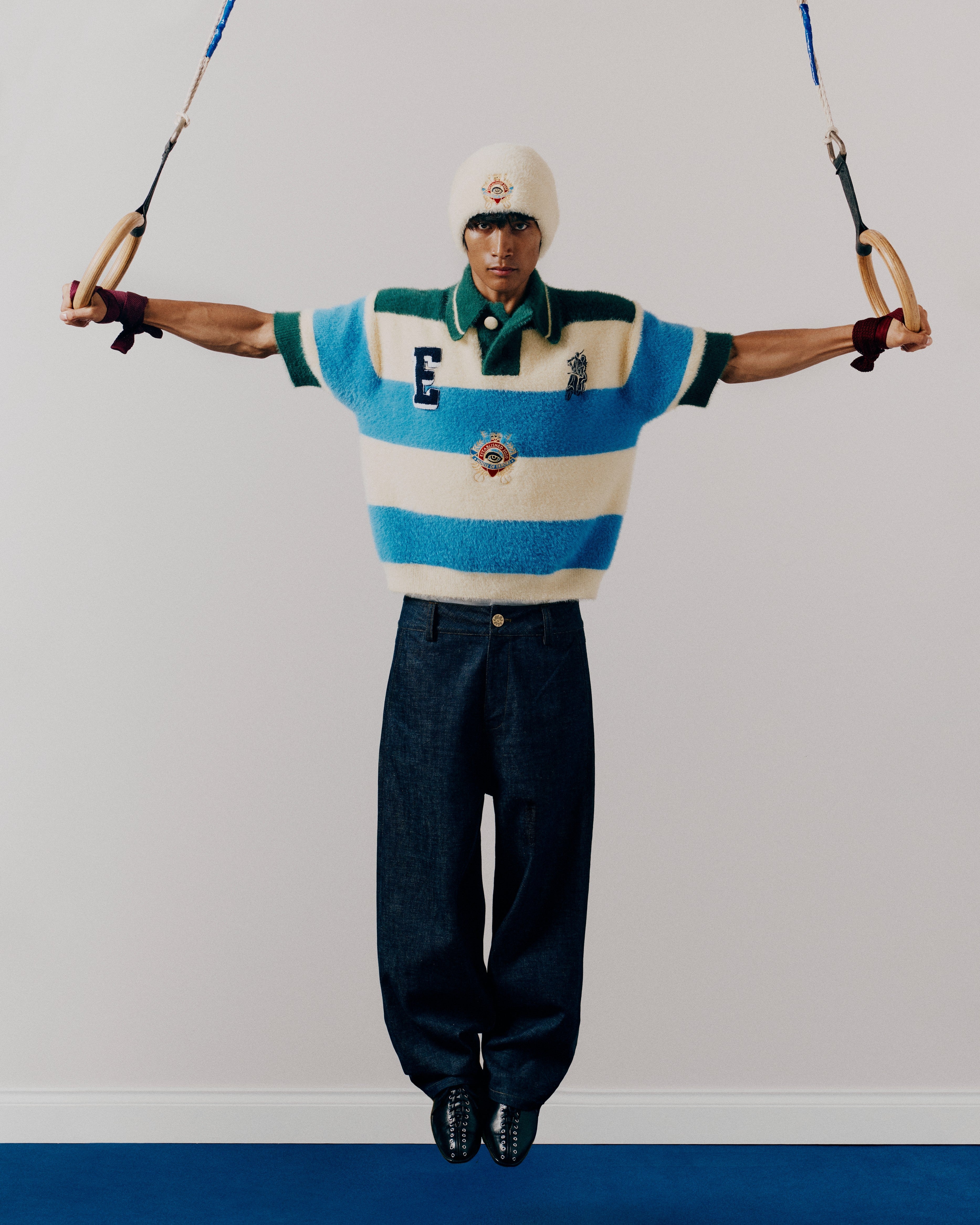 MELTING LEATHER SELVEDGE DENIM