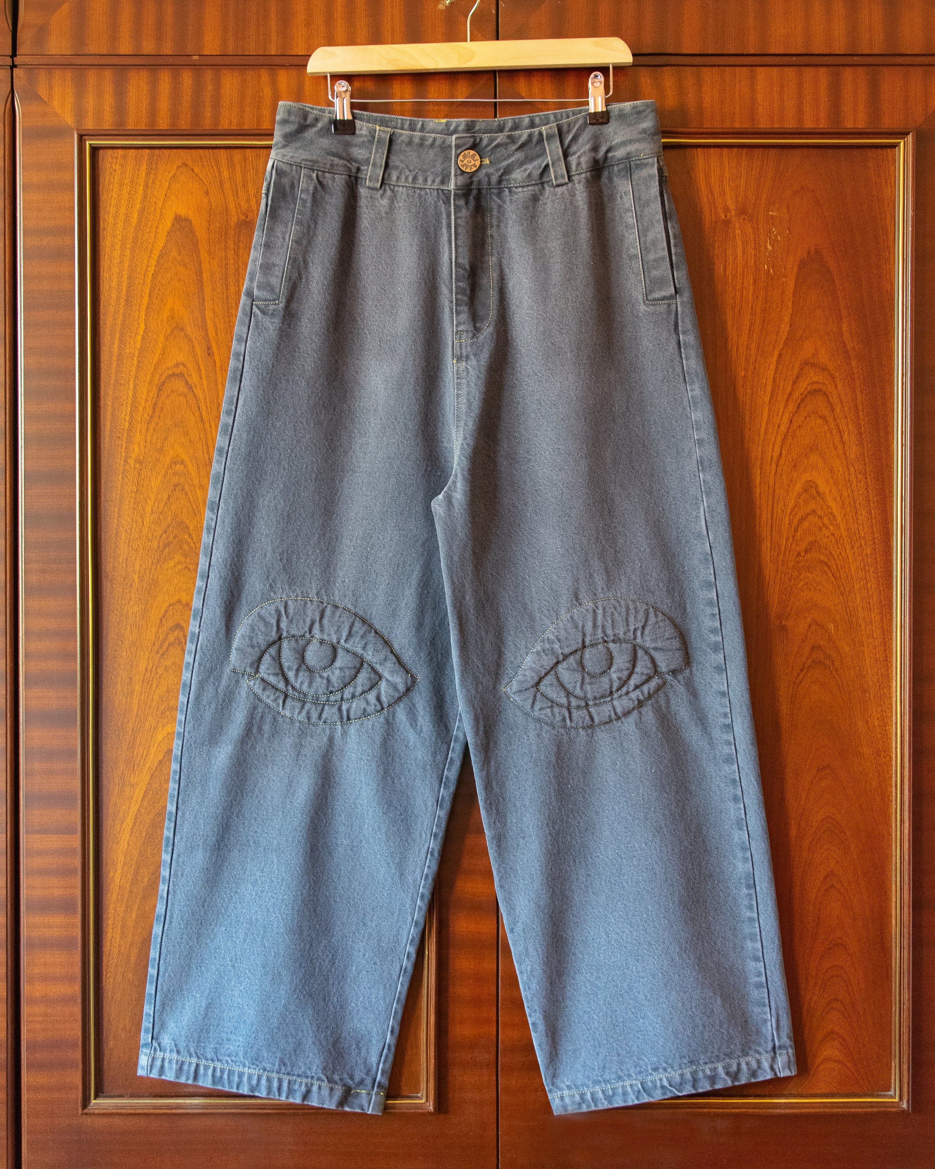 EYE PAD JEANS IN SABLE