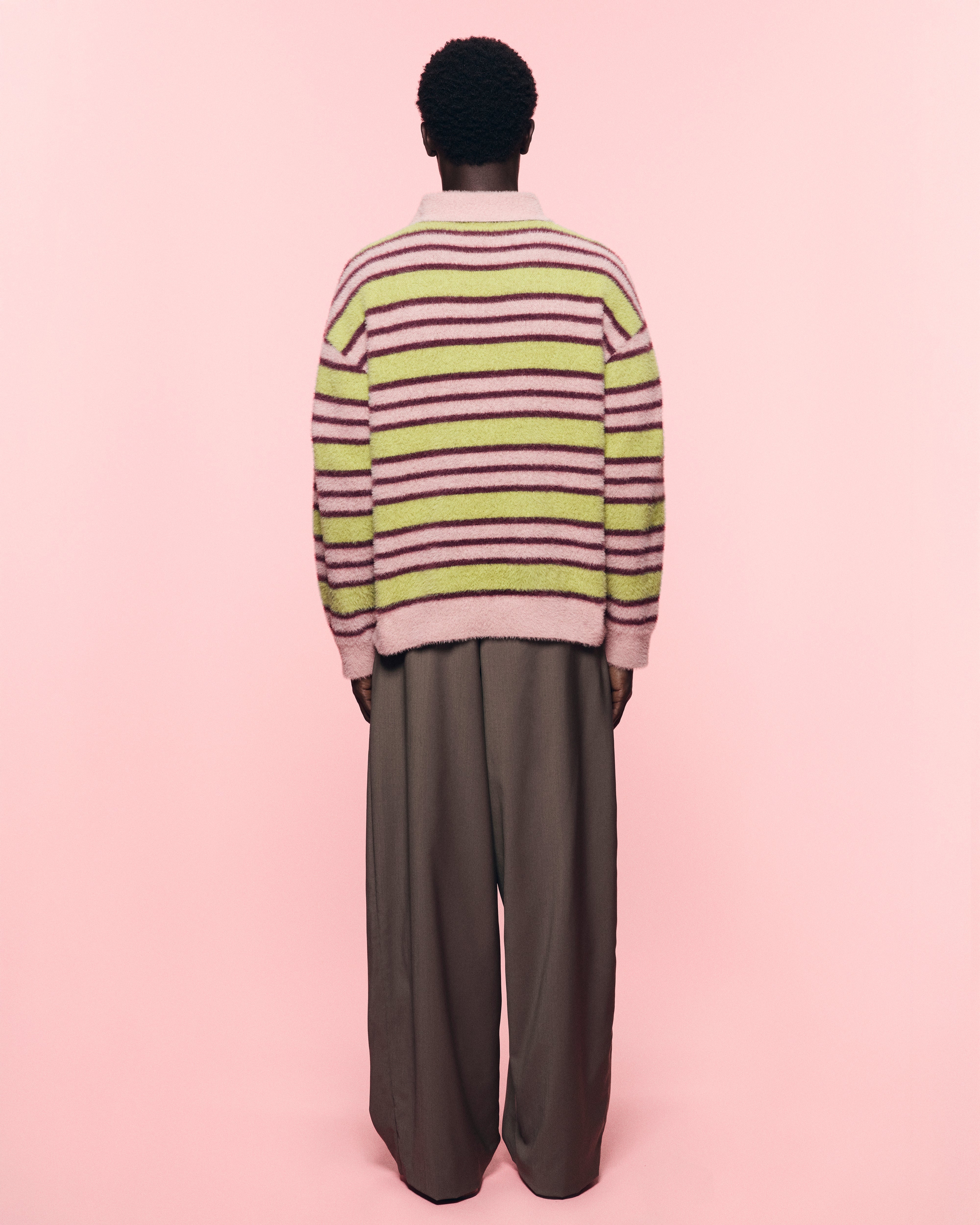 SHAGGY KNITTED SWEATER