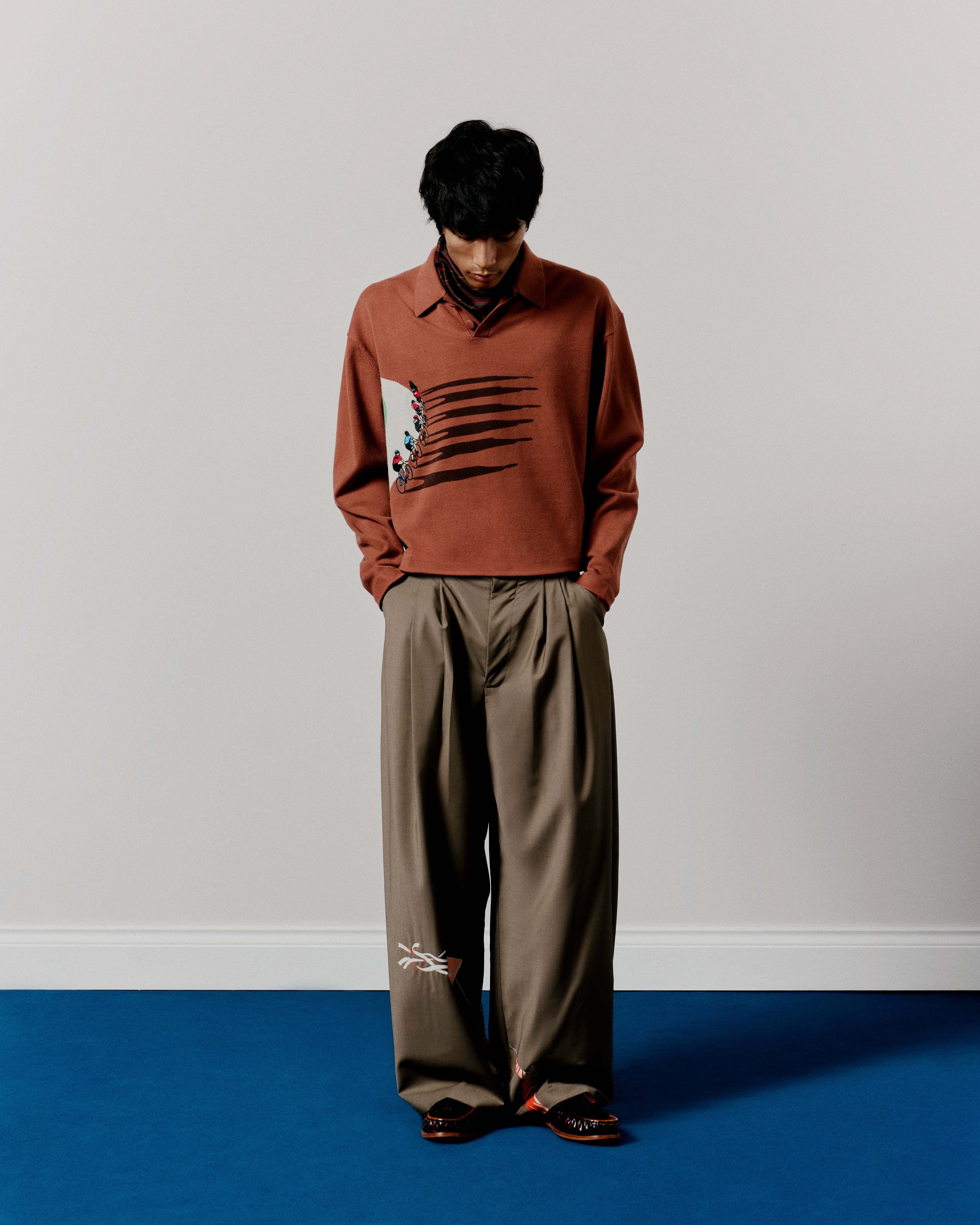 FINE KNIT CYCLING SWEATER