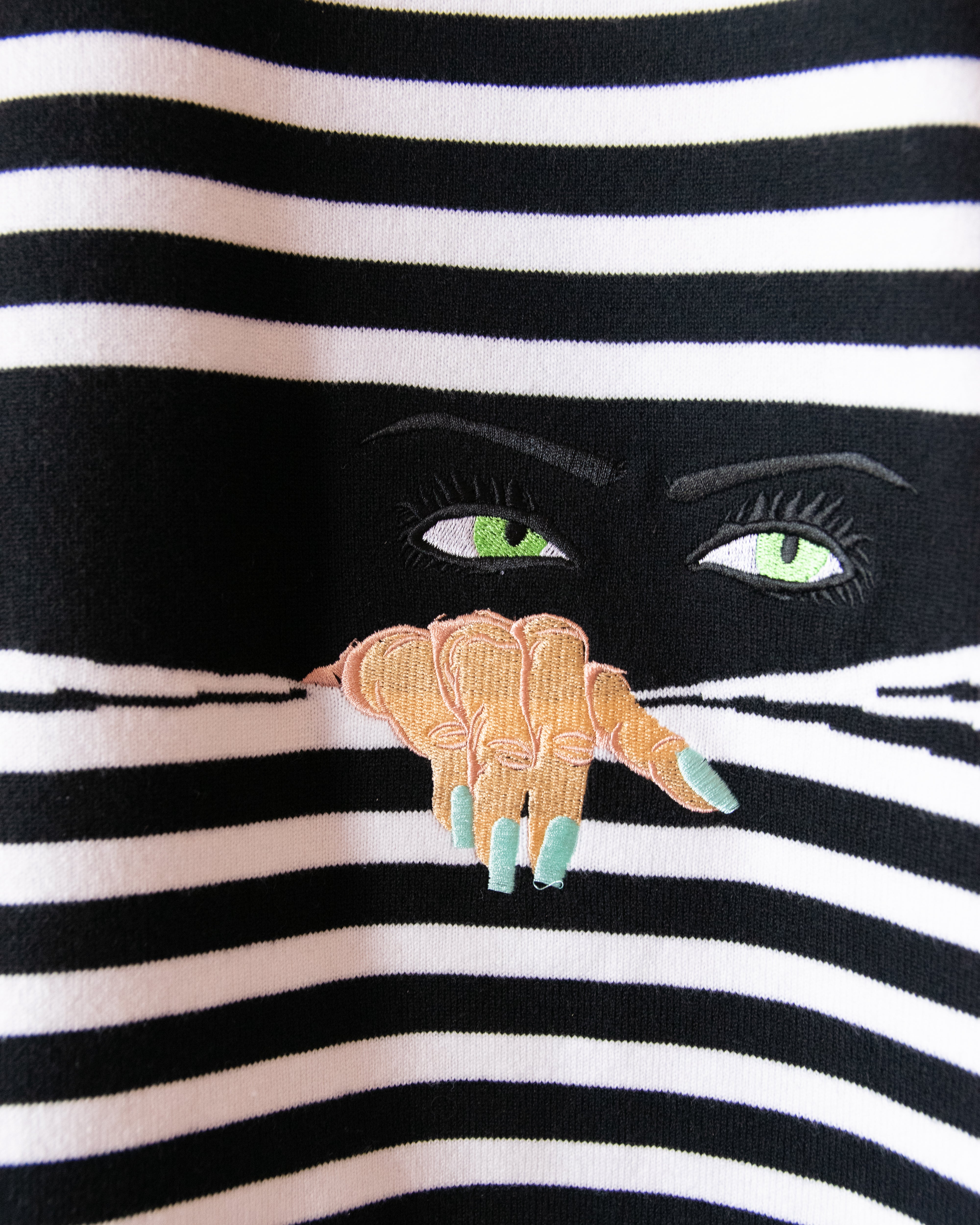 KNITTED PEEPING RUGBY