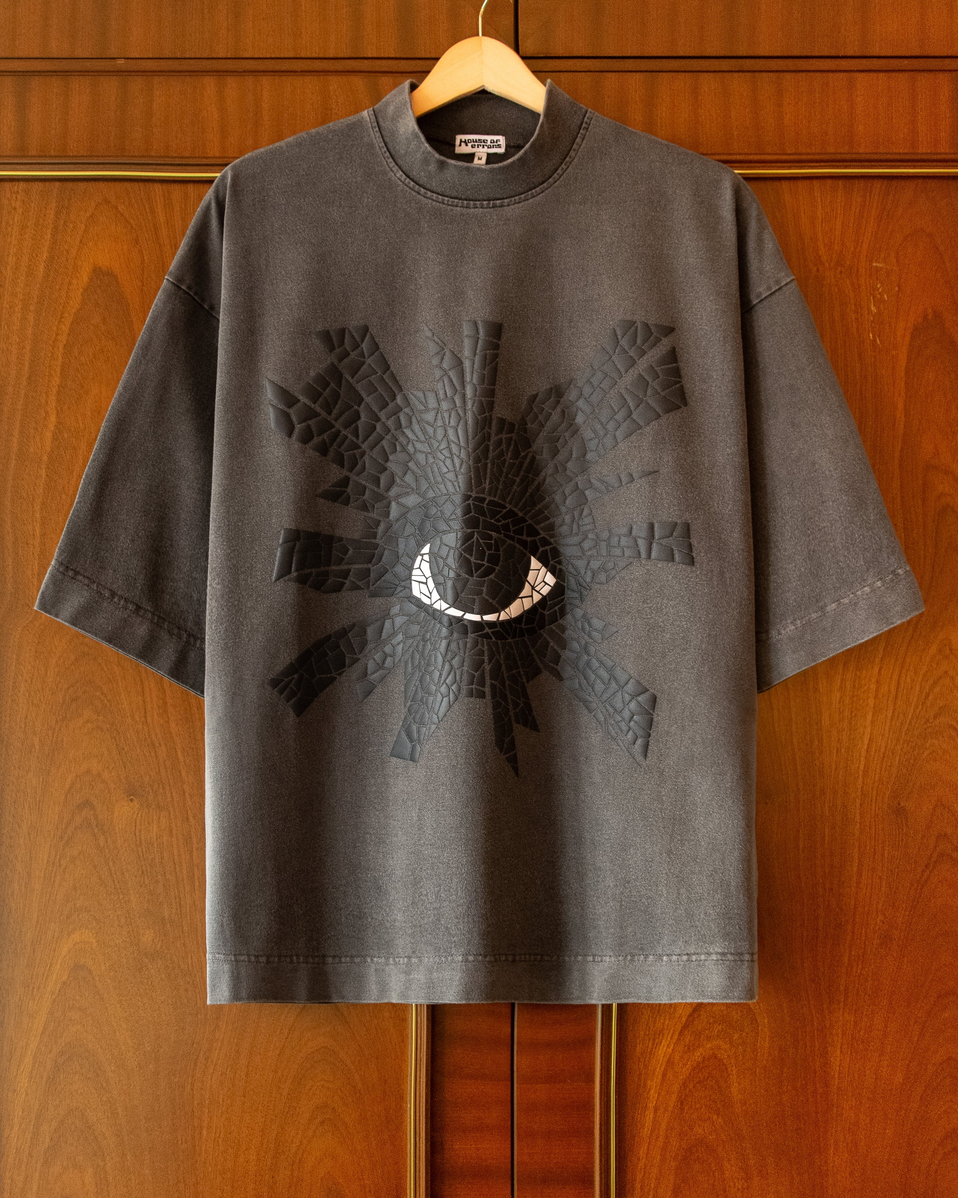 MOSAIC ALL-SEEING HEAVYWEIGHT TEE IN SABLE