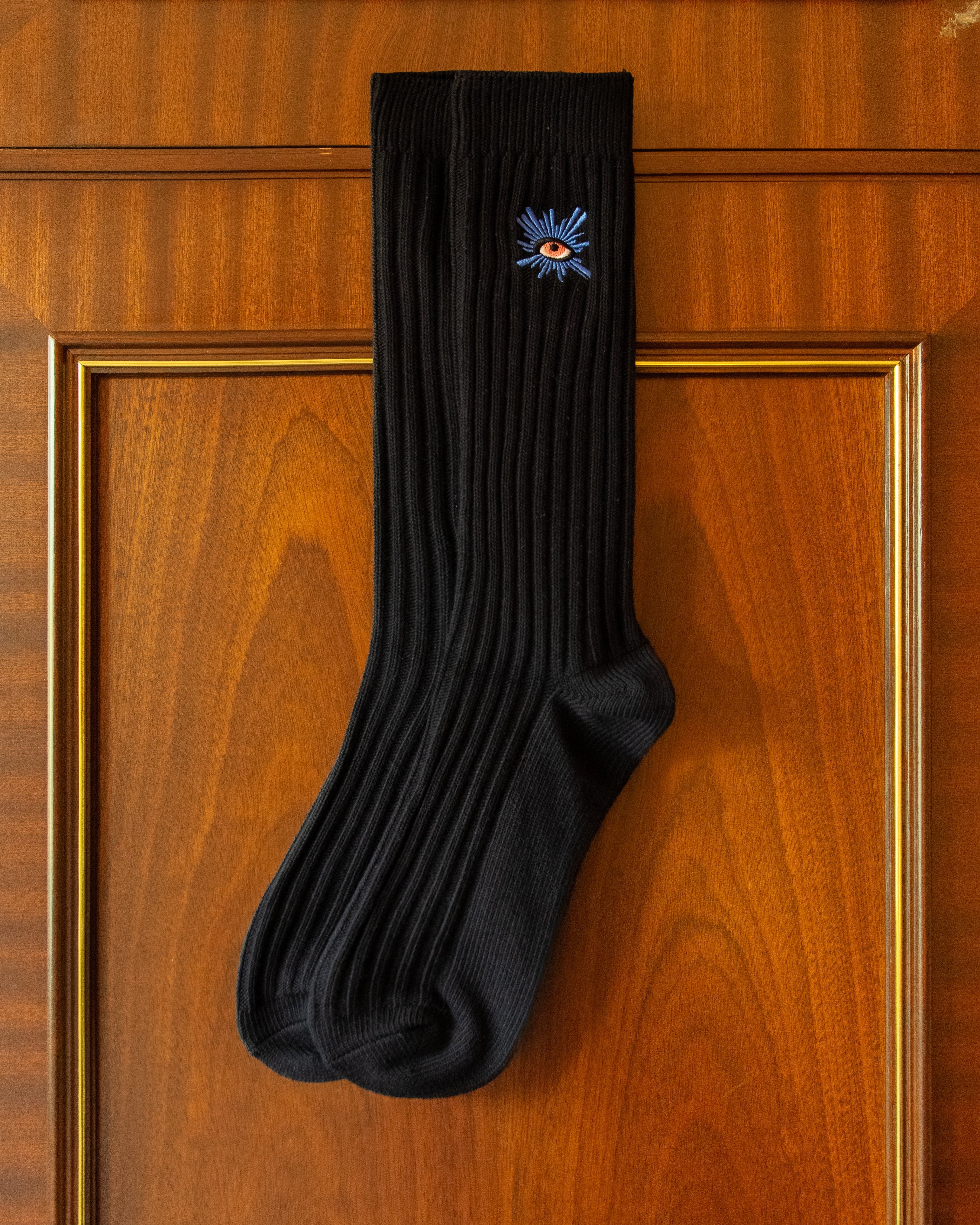 ALL-SEEING SOCKS - BLACK
