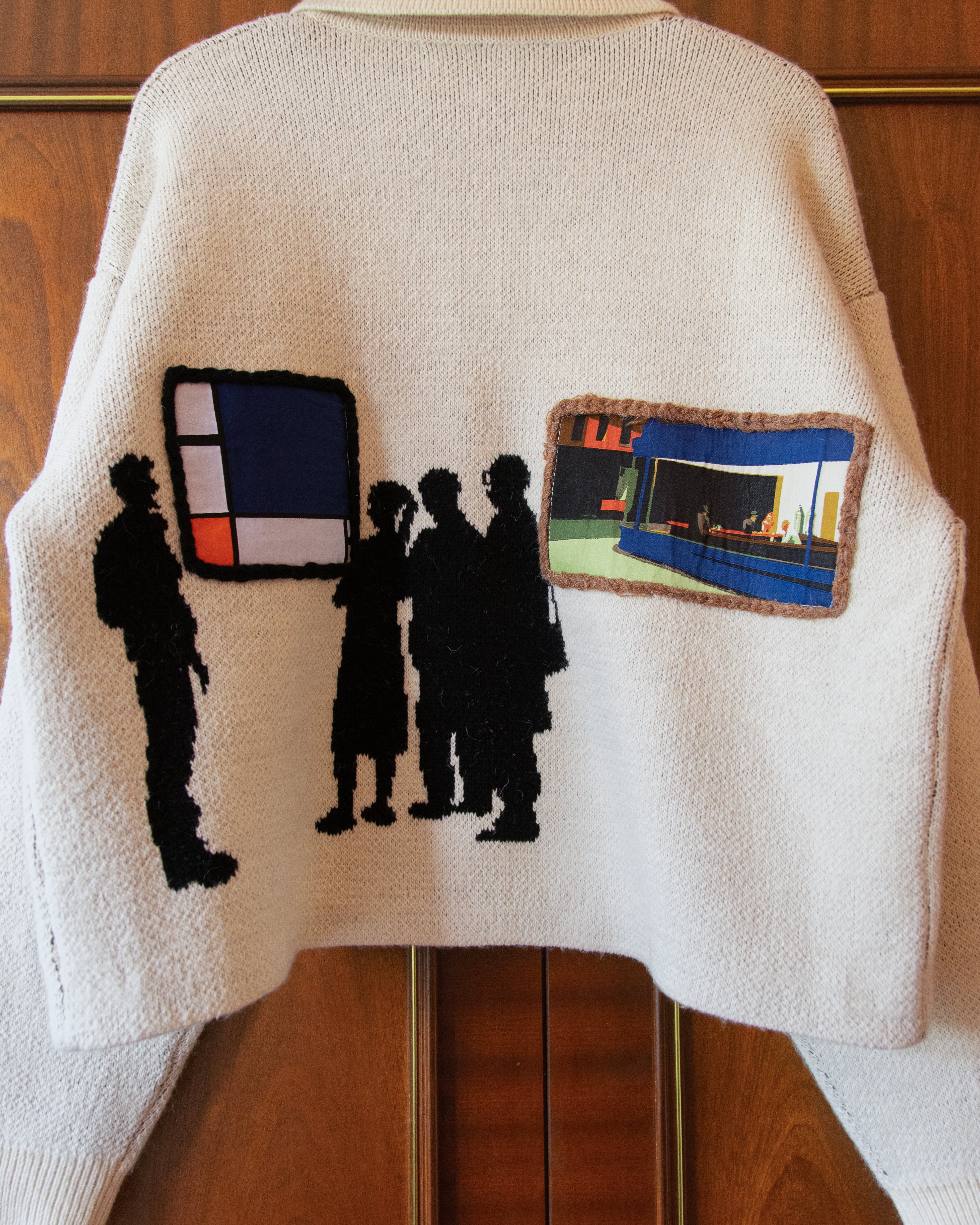 KNITTED GALLERY SWEATER