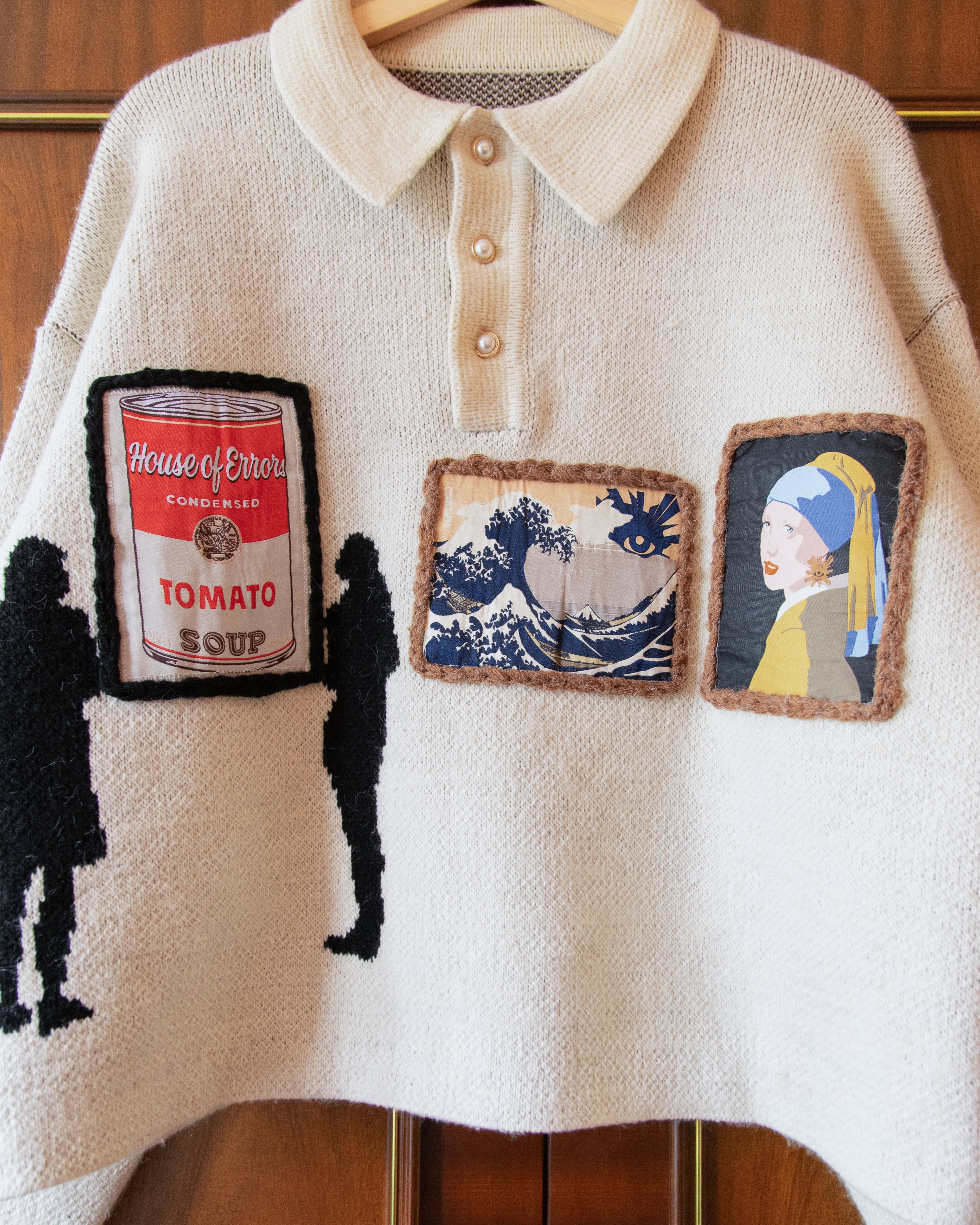 KNITTED GALLERY SWEATER