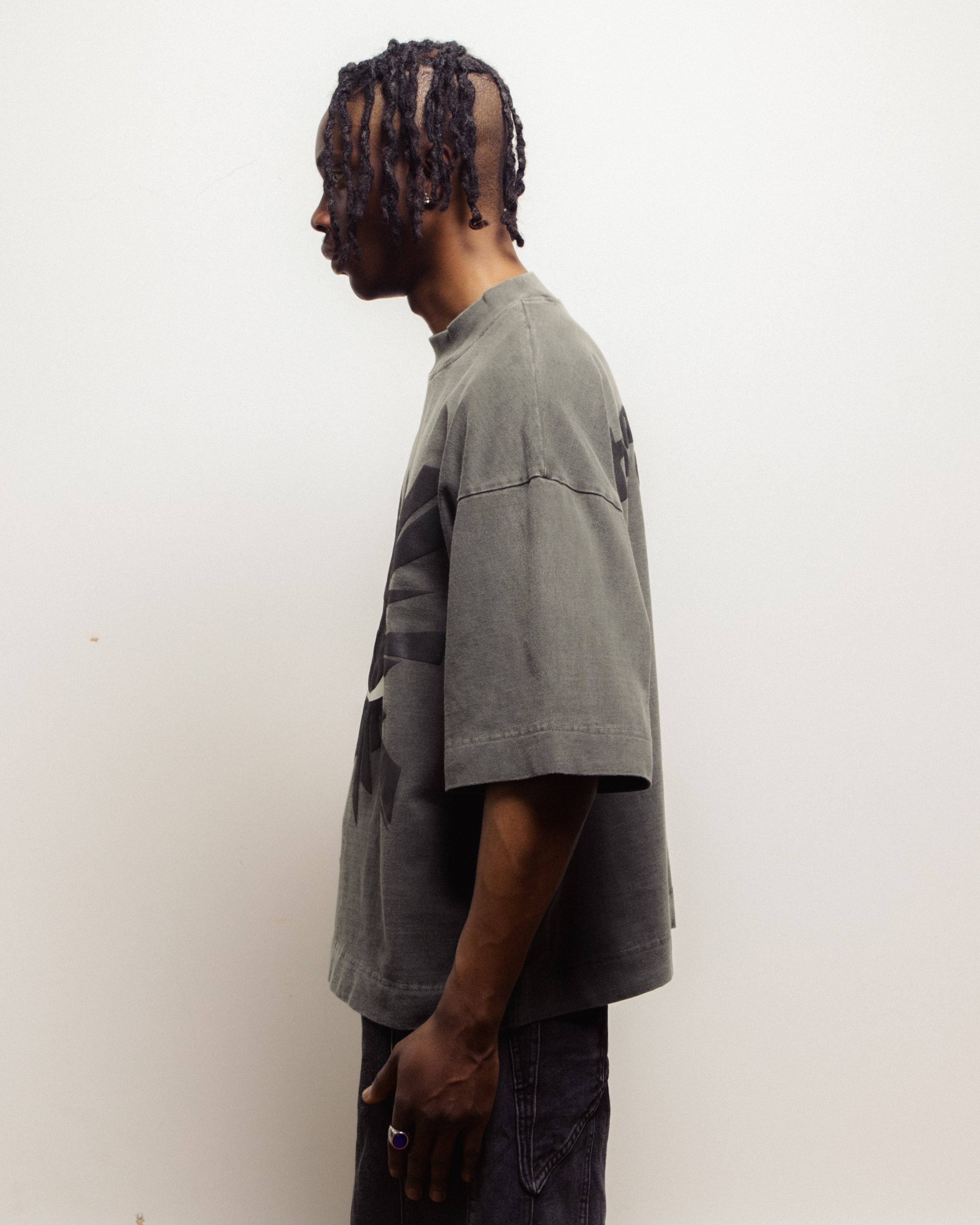 ALL-SEEING HEAVYWEIGHT TEE IN SABLE