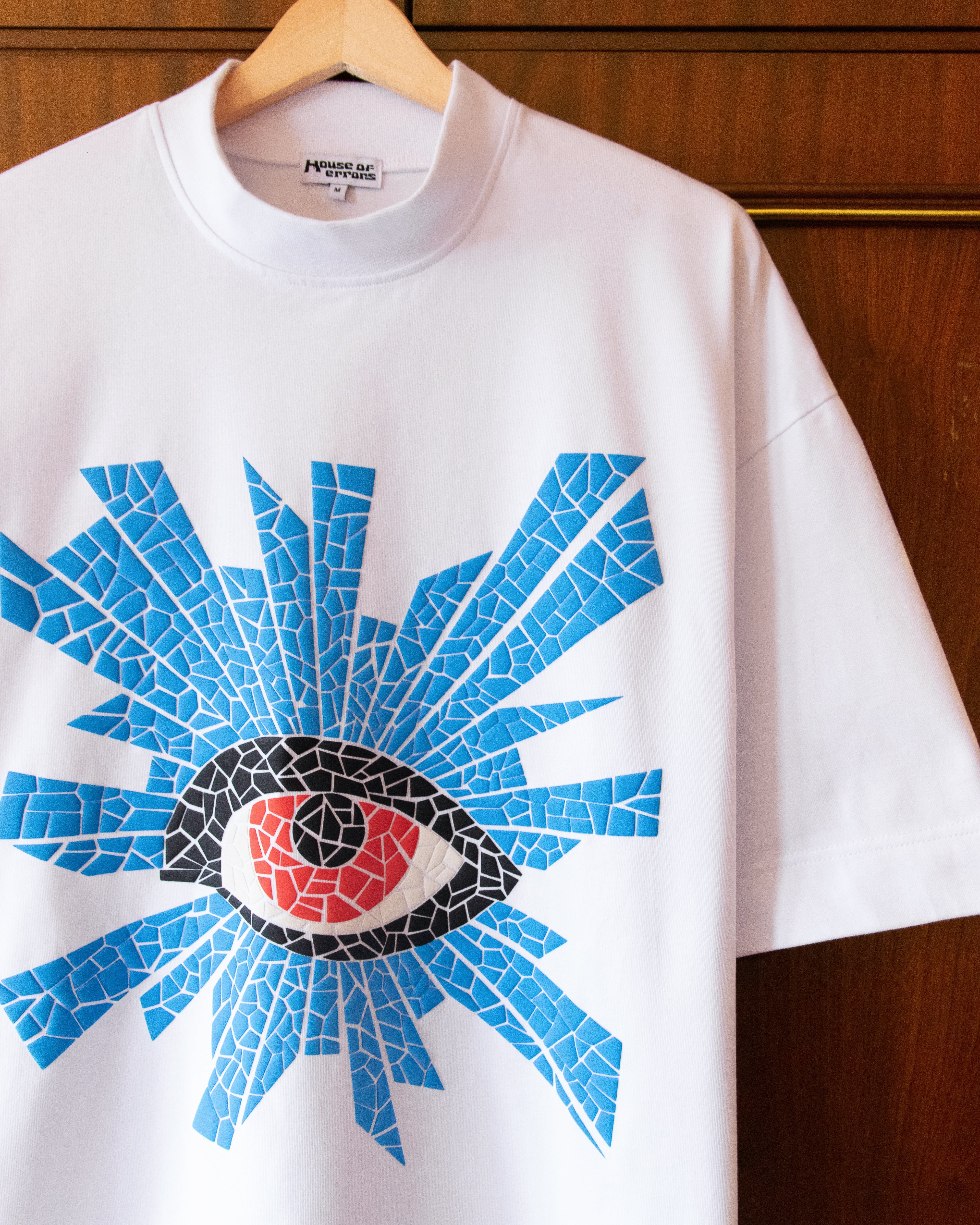 MOSAIC ALL-SEEING HEAVYWEIGHT TEE IN WHITE