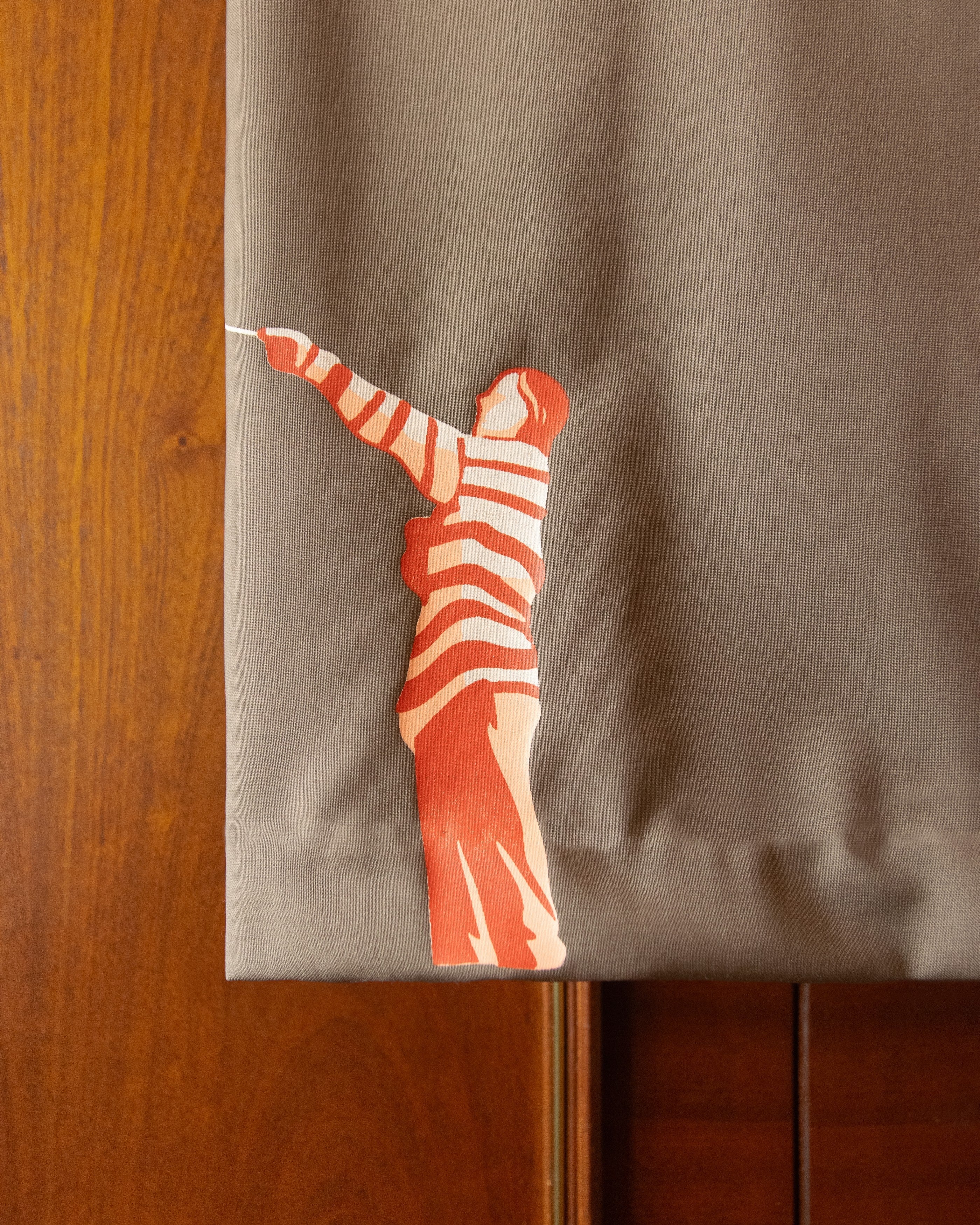 PLEATED WOOL KITE TROUSERS