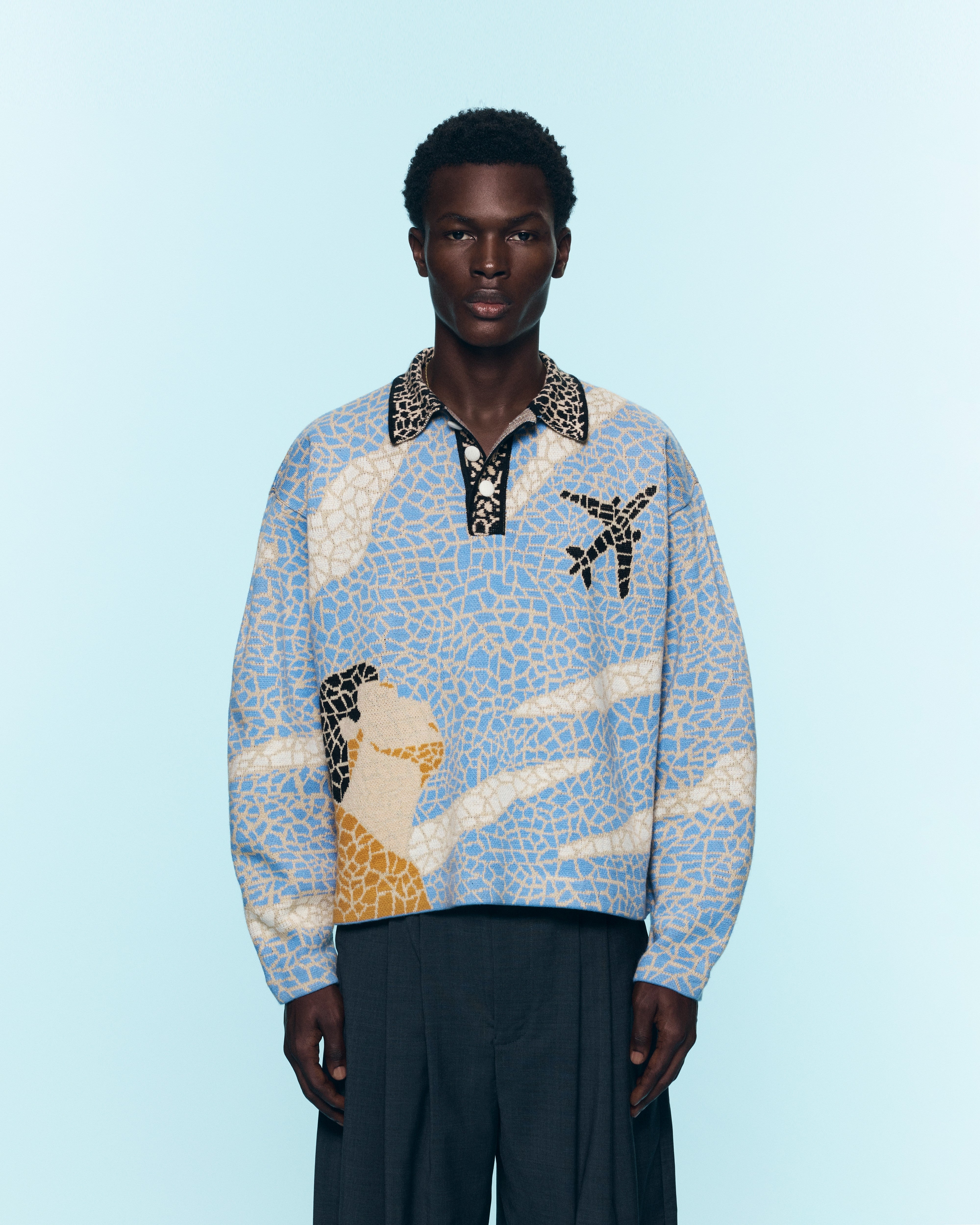 MOSAIC KNITTED SWEATER