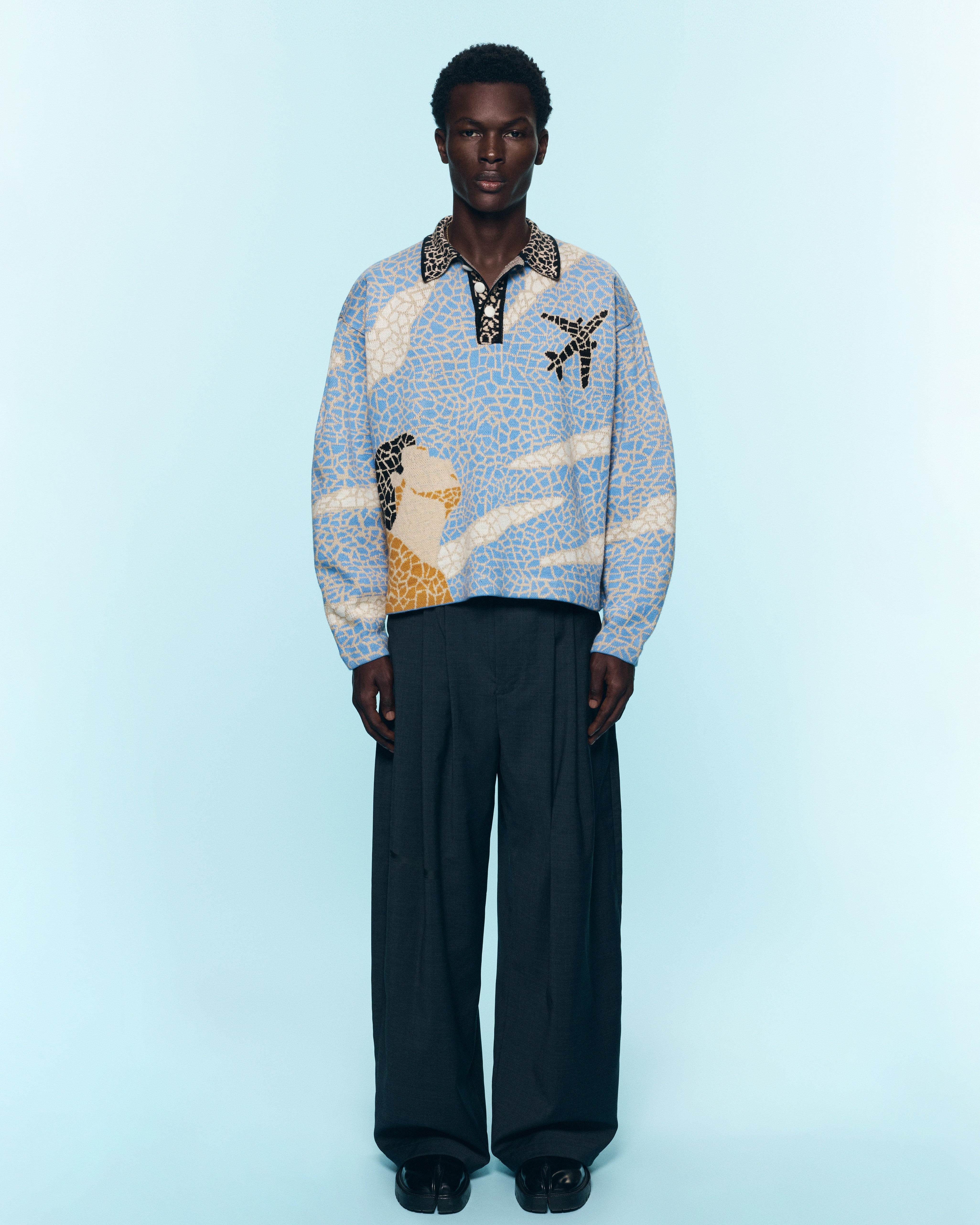 MOSAIC KNITTED SWEATER