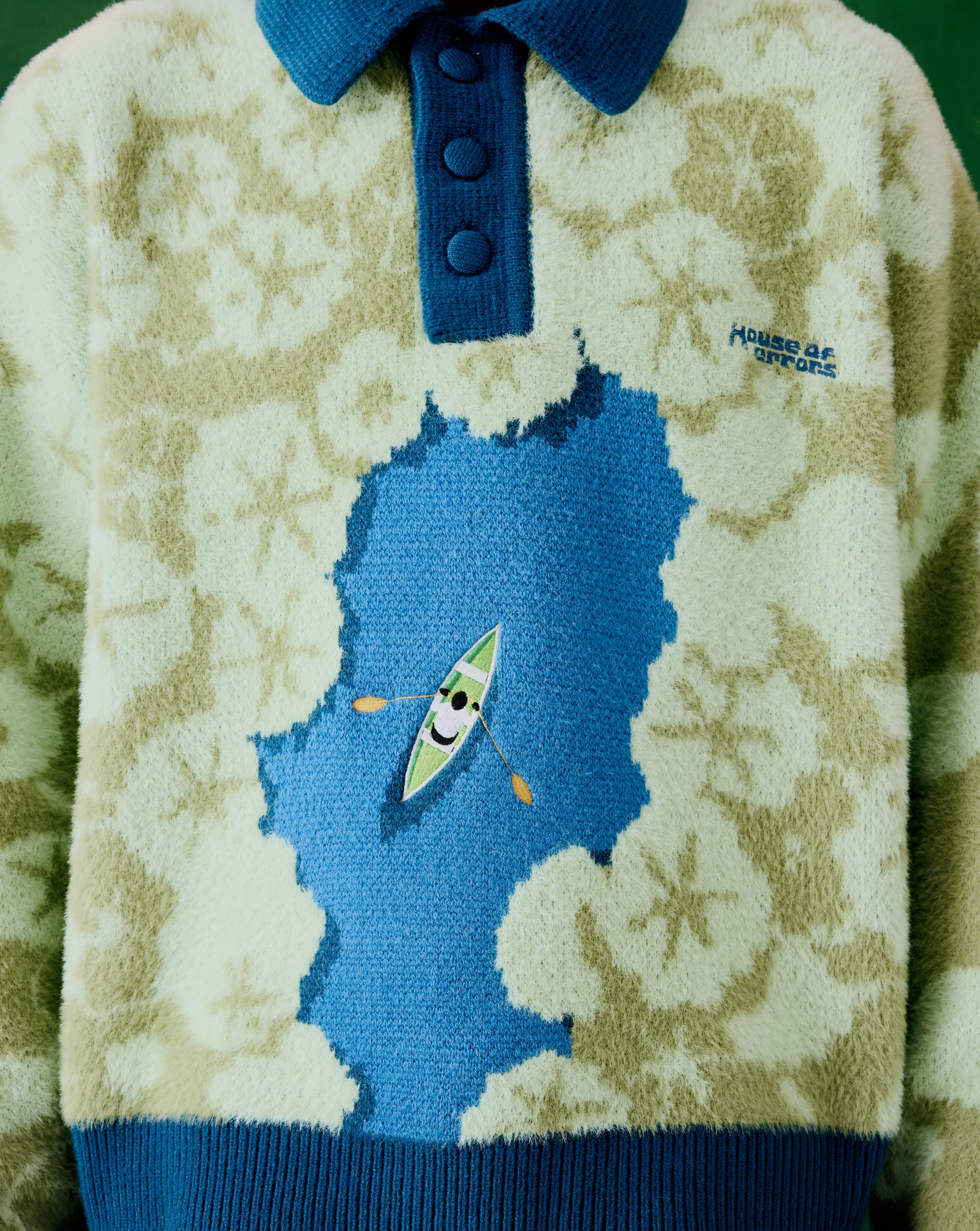 KNITTED AMAZON EXPEDITION SWEATER