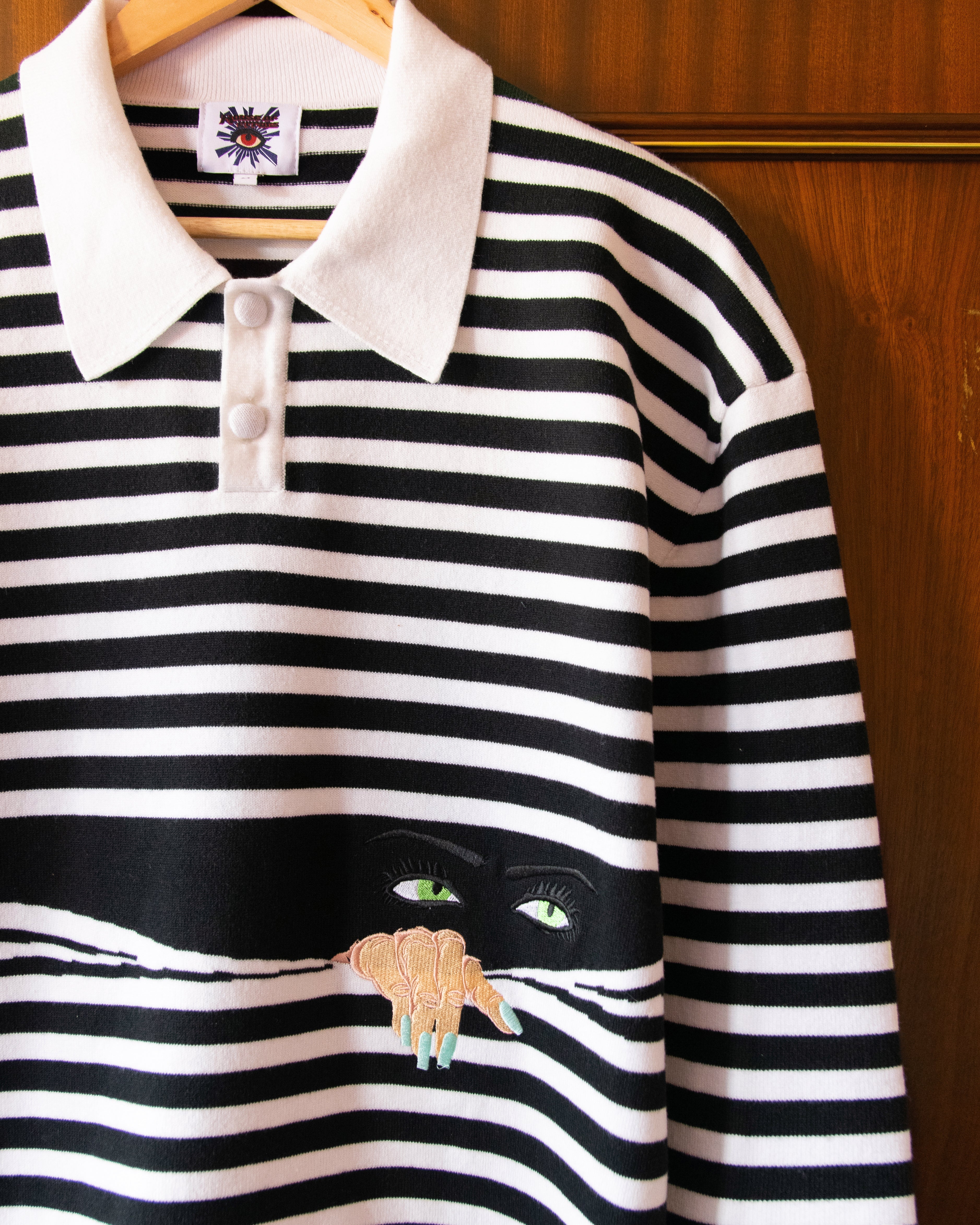 KNITTED PEEPING RUGBY