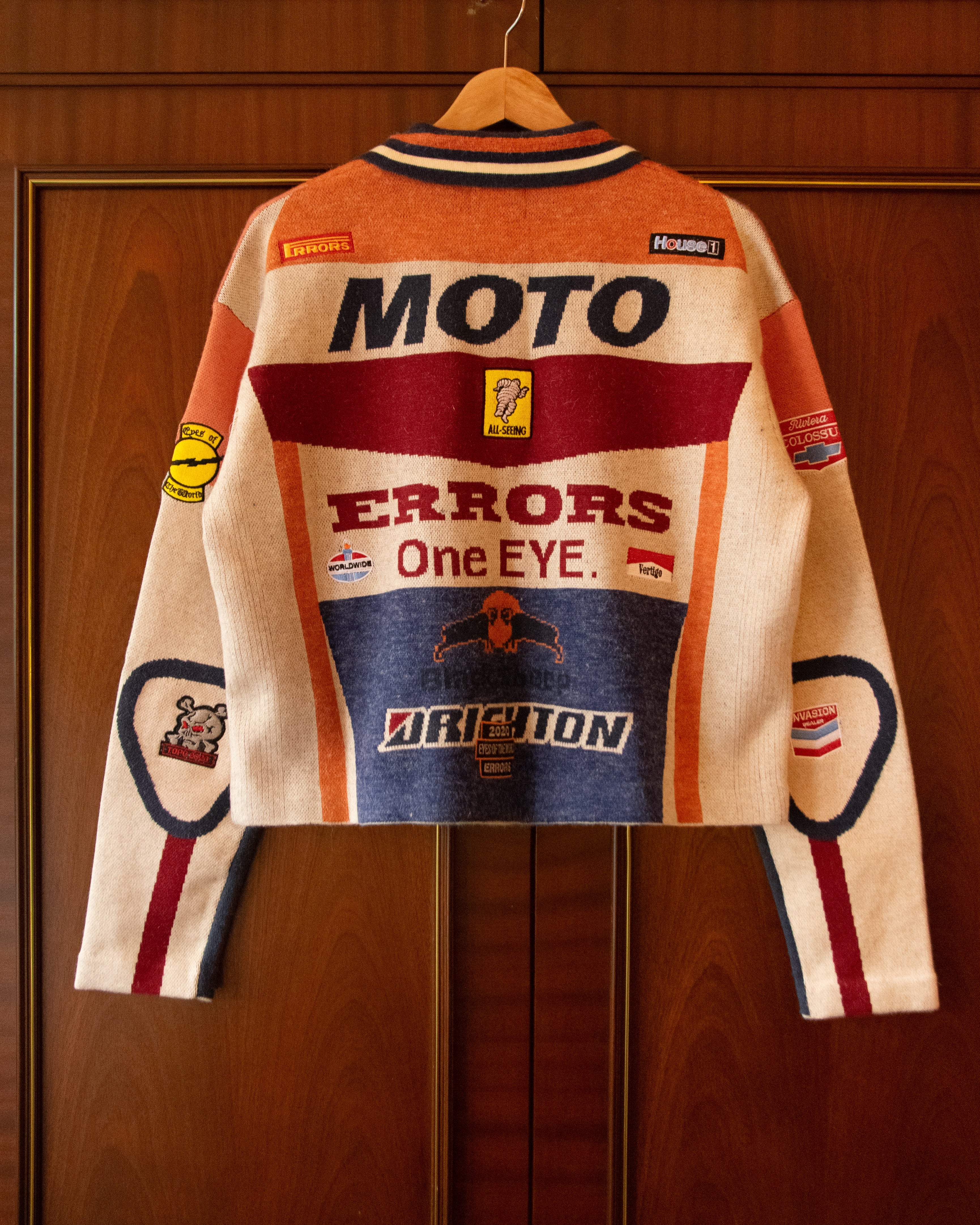 KNITTED MOTO JACKET
