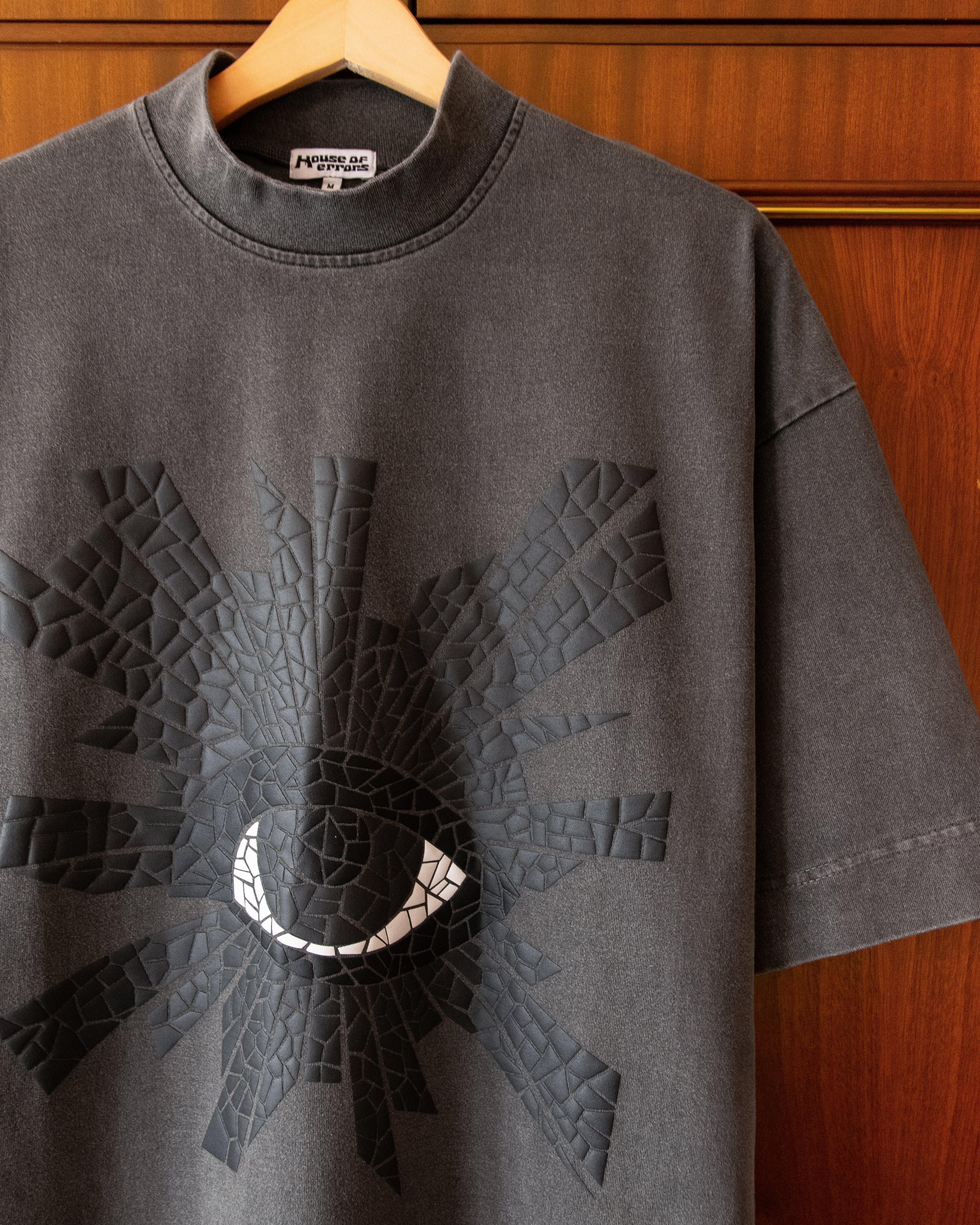 MOSAIC ALL-SEEING HEAVYWEIGHT TEE IN SABLE