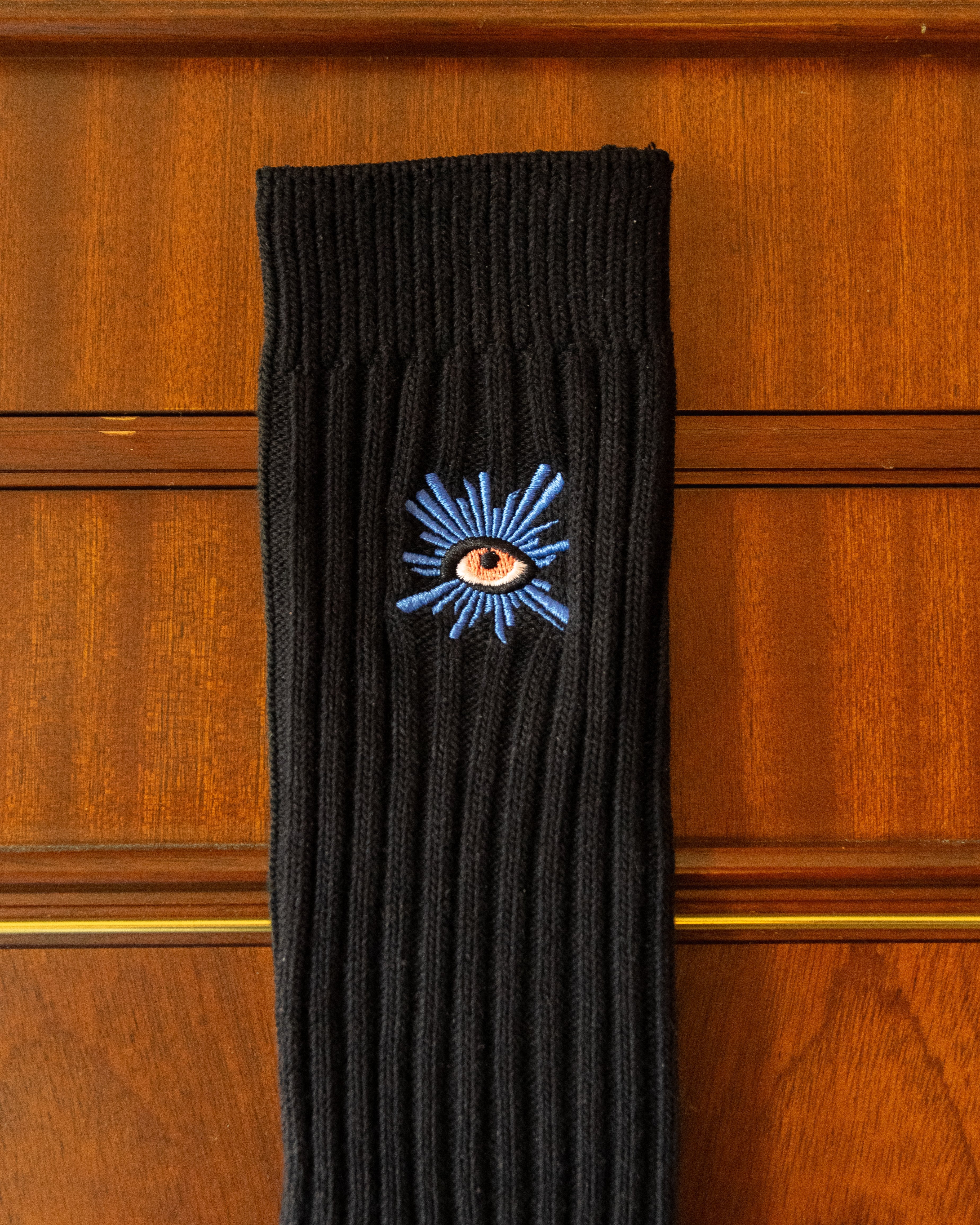ALL-SEEING SOCKS - BLACK
