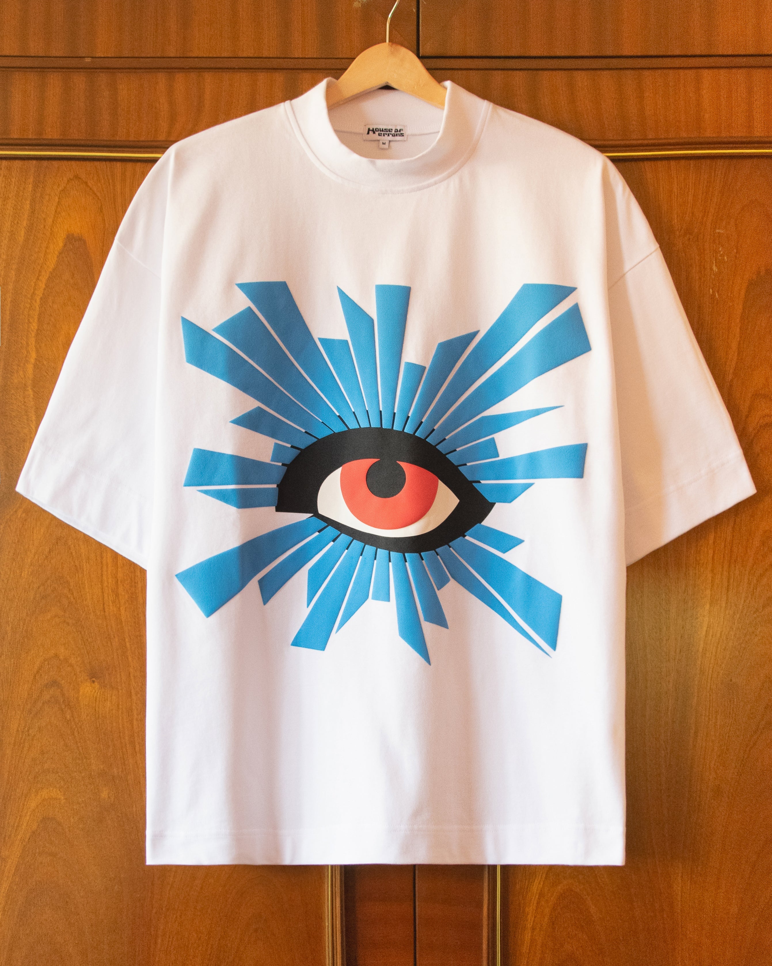 ALL-SEEING HEAVYWEIGHT TEE IN WHITE