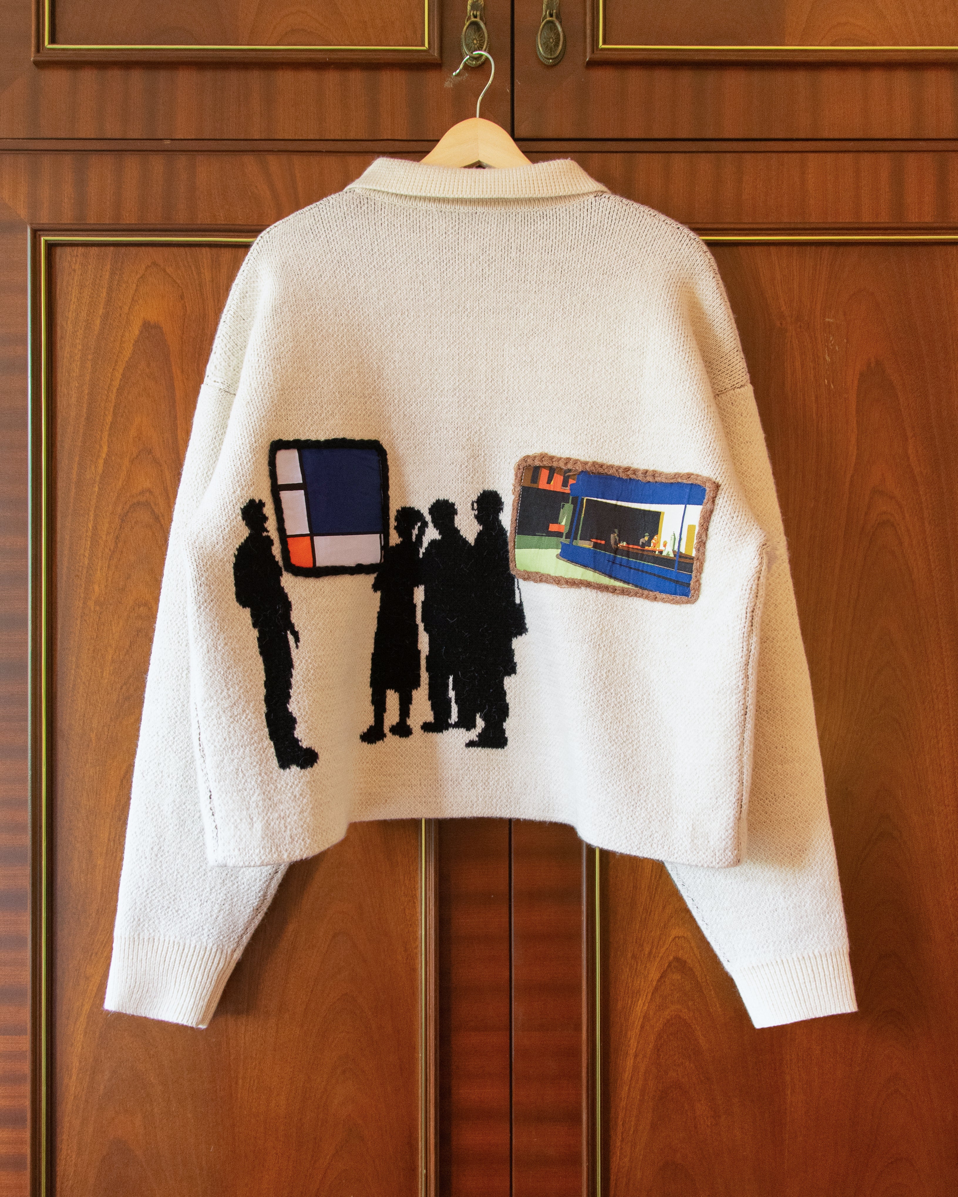 KNITTED GALLERY SWEATER