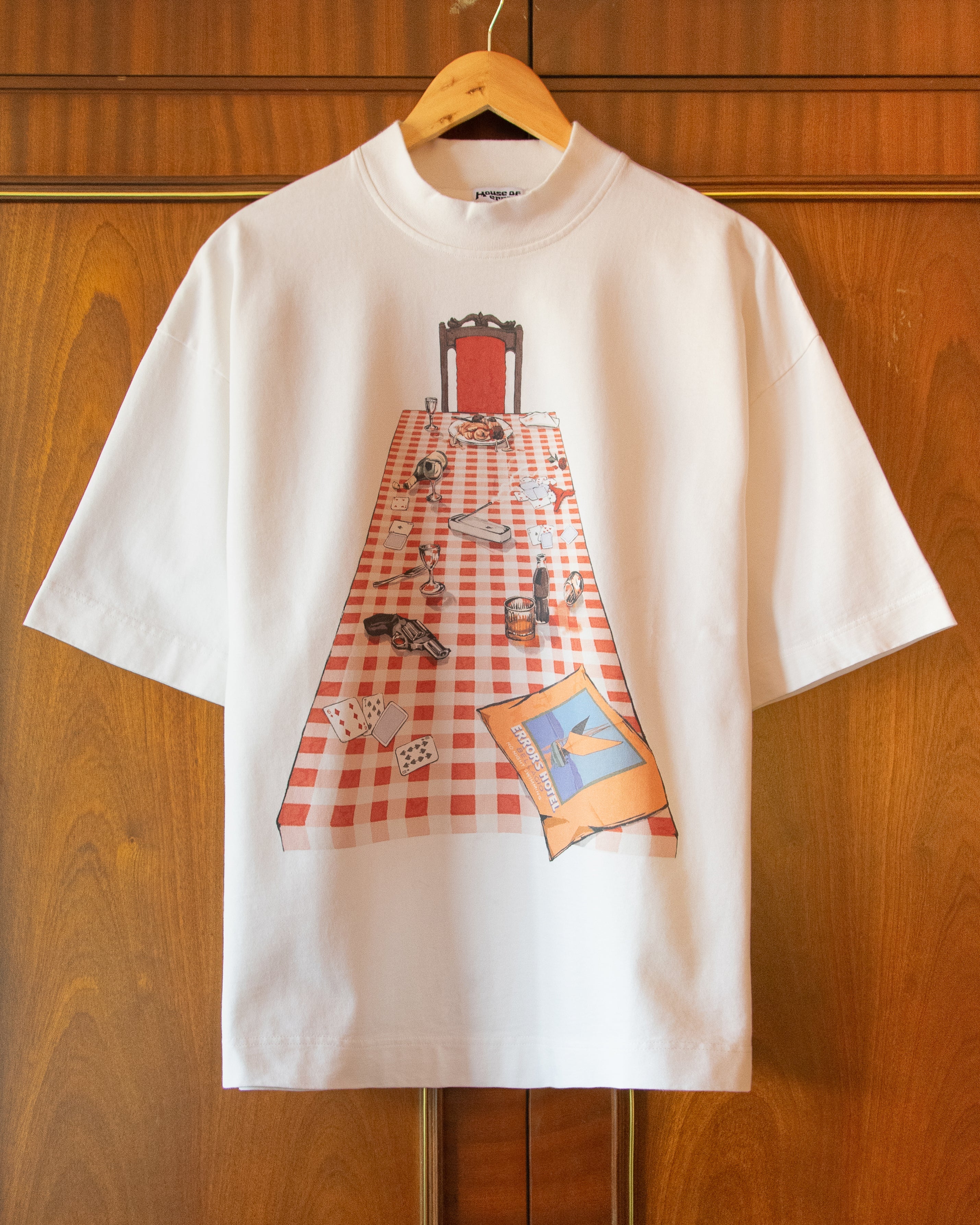 DINNER AT ERRORS HEAVYWEIGHT TEE