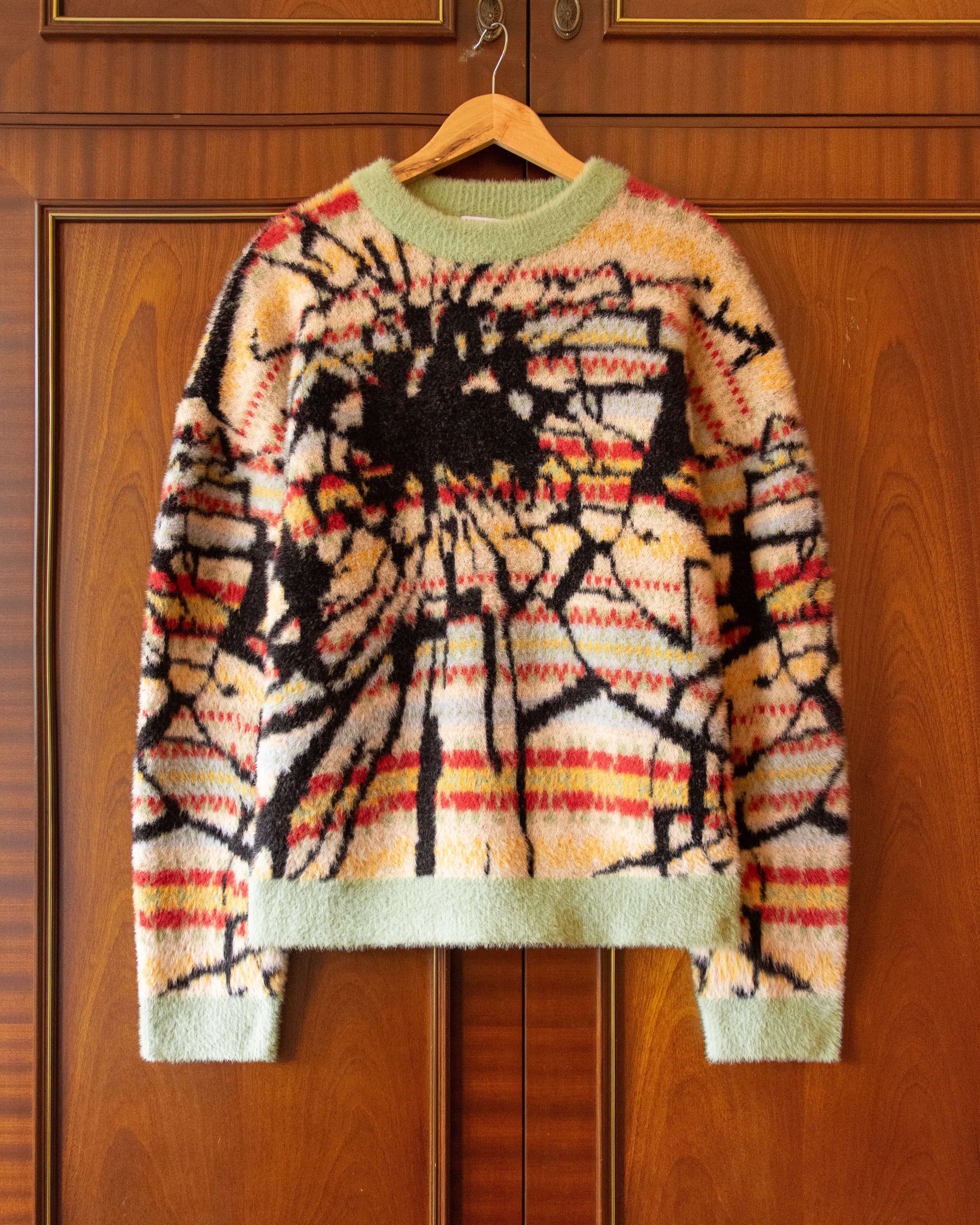 SHAGGY KNITTED CHRISTMAS JUMPER