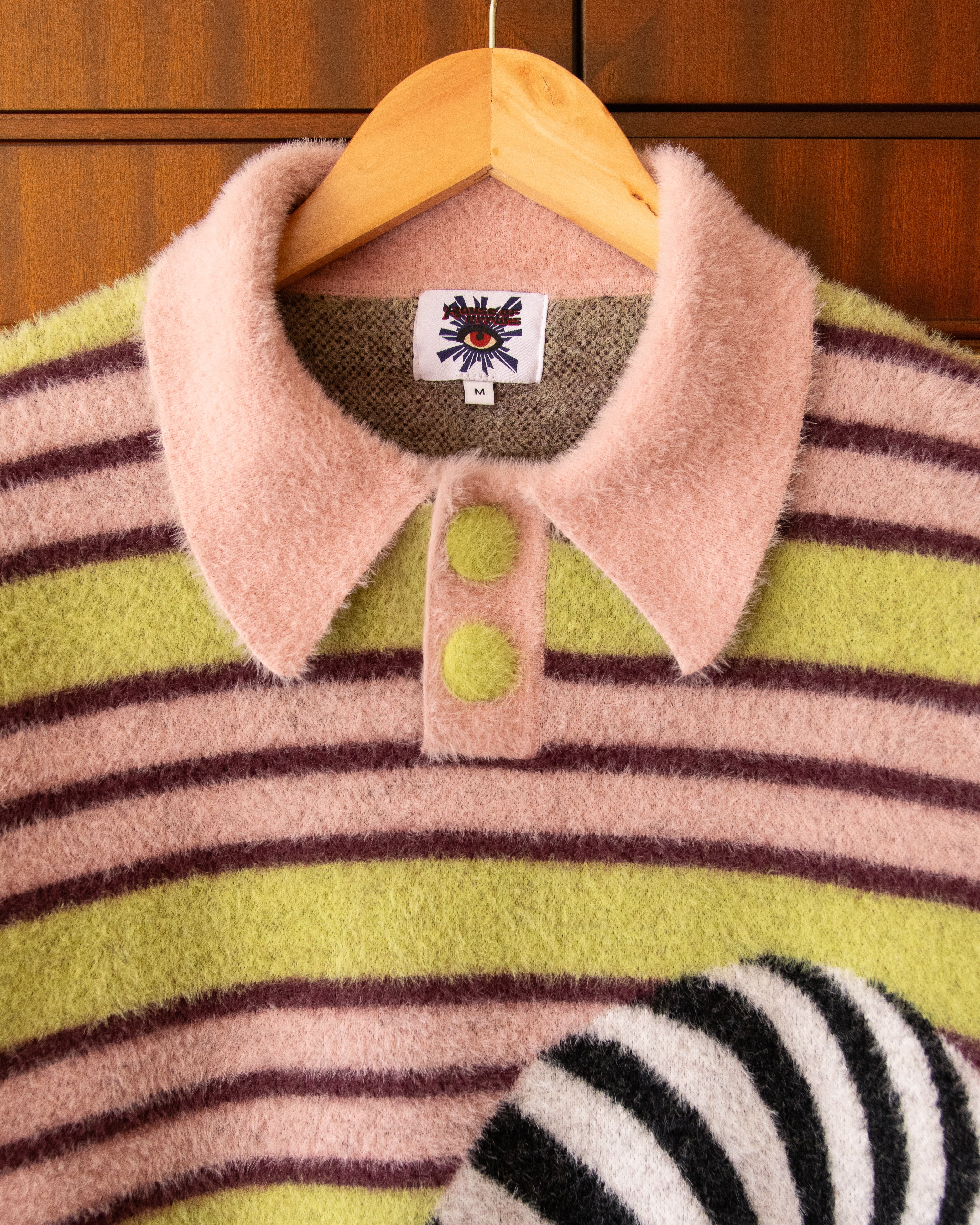 SHAGGY KNITTED SWEATER